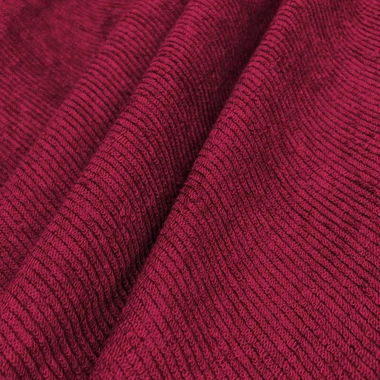 2 Side Waterproof Zipper Mattress Cover -maroon