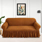 Turkish Bubble Fabric Sofa Cover - Copper