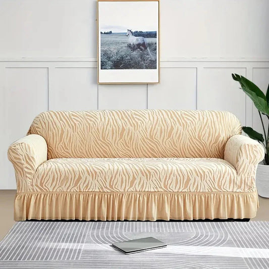 Zebra Velvet Sofa Covers - Skin