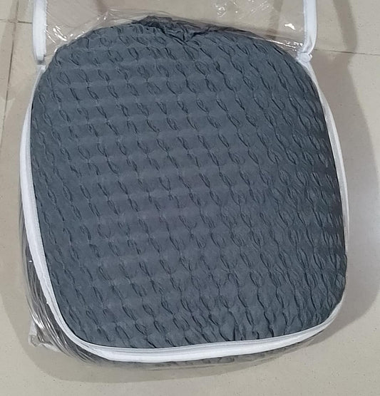 Butterfly Fabric Sofa Cover - Grey