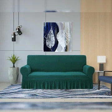 Sofa Cover in Micro Mash Stuff - green