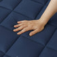 Square Quilted Ultra Soft Mattress Topper