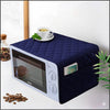Quilted oven cover - blue