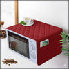 Quilted oven cover - maroon