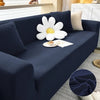 Jacquard Stripe Sofa Cover - Blue