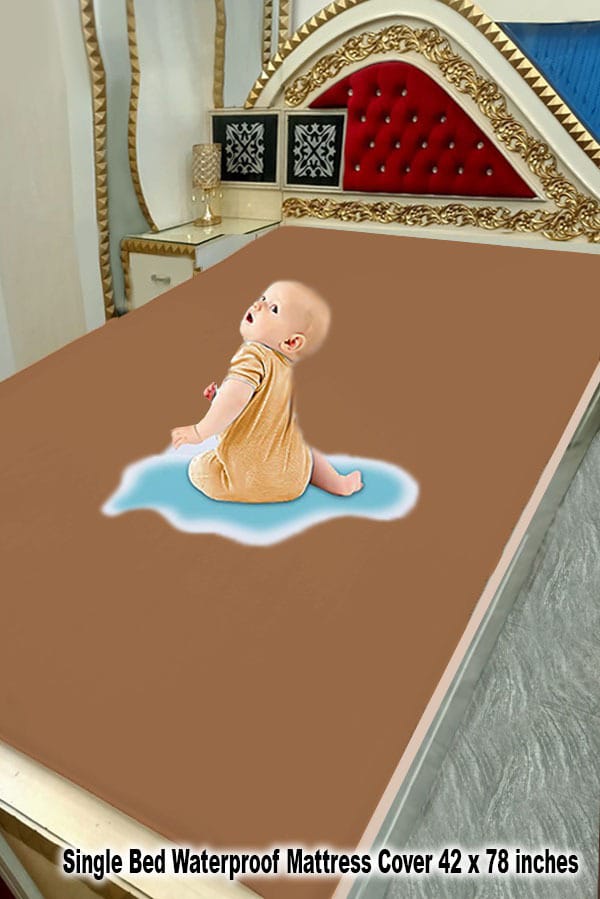 Water Proof Mattress Protector - Copper Terry Cotton Stuff