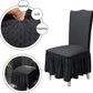 Chair Cover in Micro Mash Stuff - Black