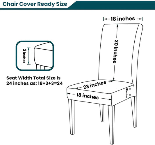 Zebra Velvet Chair Cover - Zinc